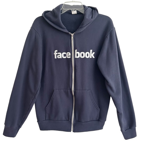 Facebook Navy Blue Hoodie M EPC - Picture 6 of 6